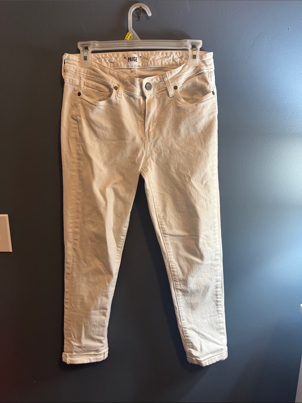 PAIGE Women's High-Rise Slim Jeans